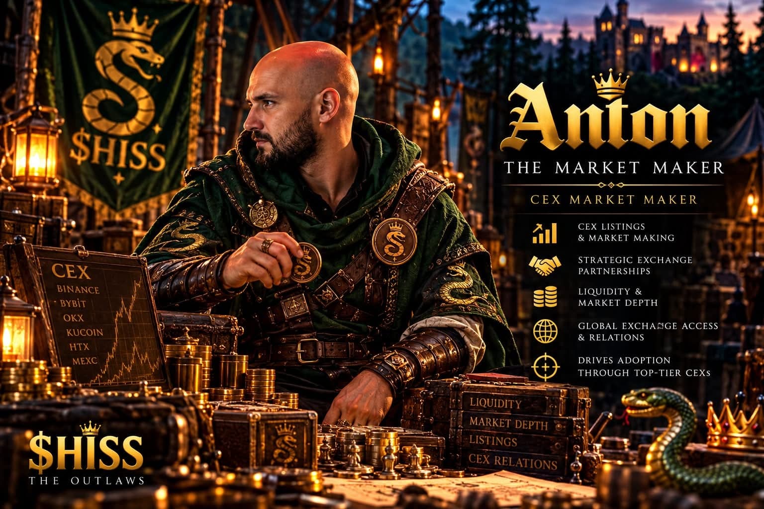 Anton, The Market Maker