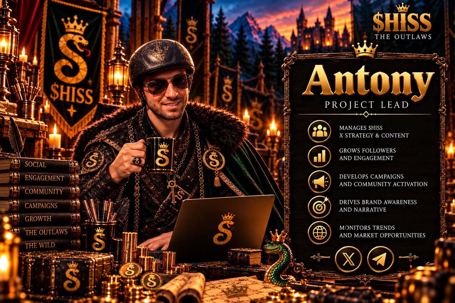 Antony, Project Lead