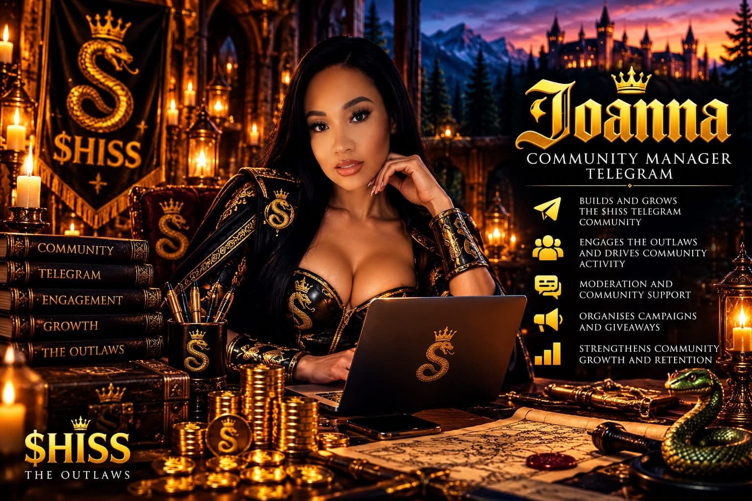 Joanna, Community Manager Telegram