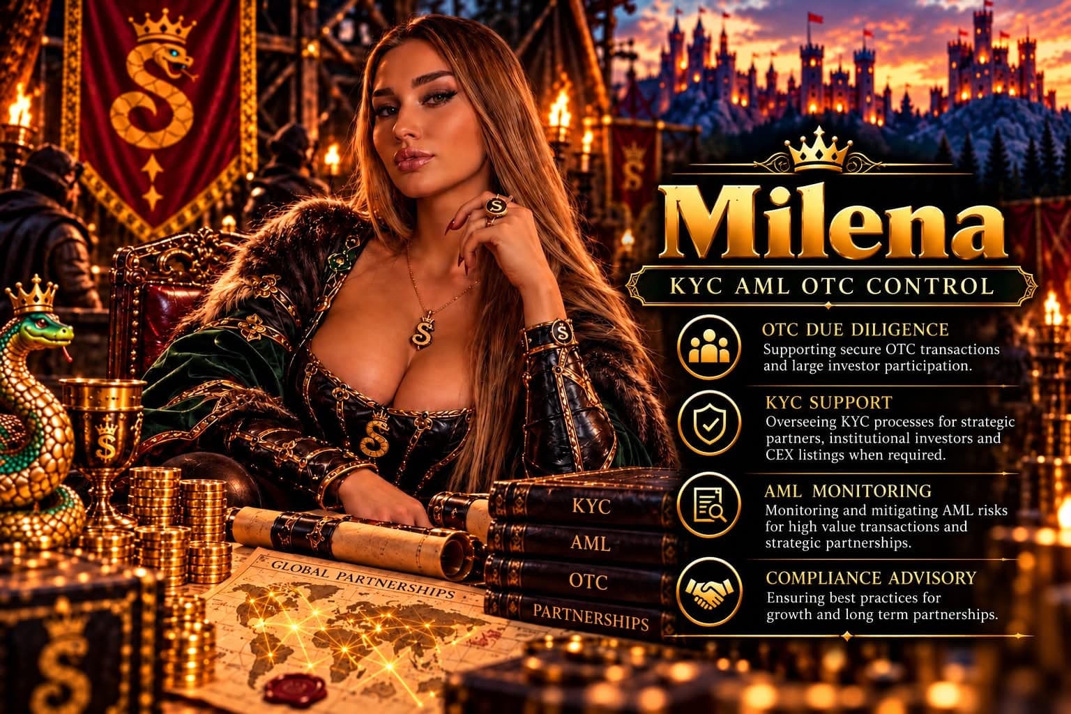 Milena, KYC AML OTC Control