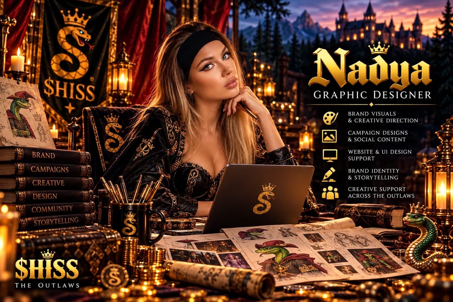 Nadya, Graphic Designer