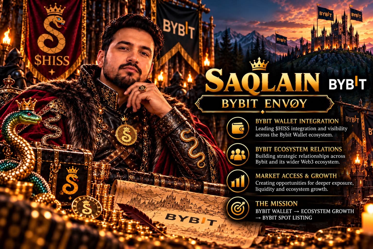 Saqlain, Bybit Envoy